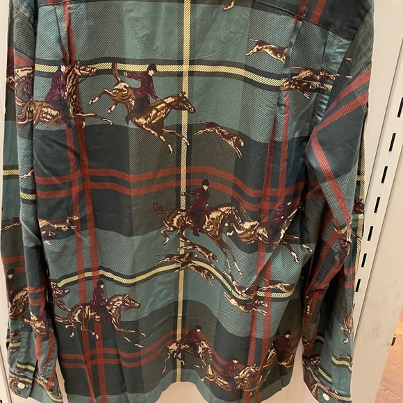 COPY - POLO RALPH LAUREN Men’s Horse riding equestrian pattern long sleeve hirts - Picture 4 of 5